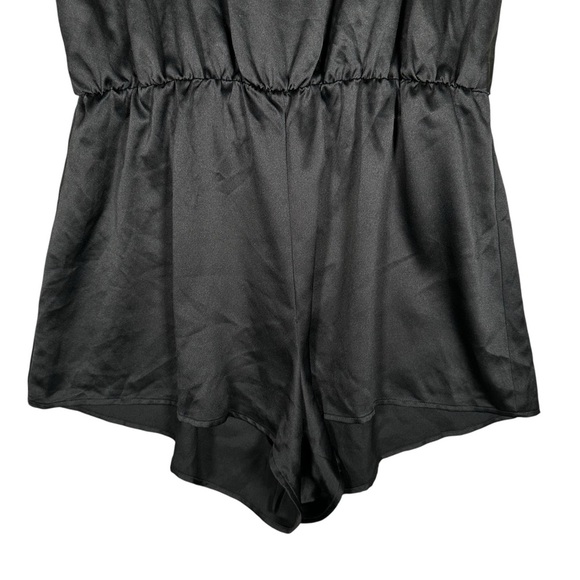 VICTORIA’S SECRET Satin Tied Back Loungewear Romper - Picture 7 of 15